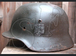 German helmet M35 / from Tver
