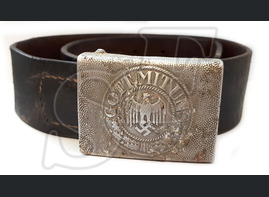 Belt with buckle "Gott mit Uns" / from Koenigsberg