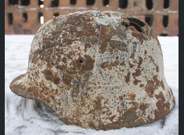 German helmet M35 / from Stalingrad