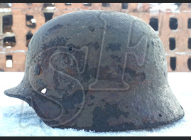 Helmet М35 / from Demyansk Pocket