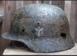 Helmet M35, Wehrmacht / from Smolensk