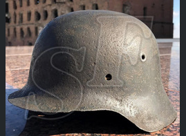 German helmet M42 / from Stalingrad