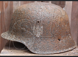 Helmet M42, Wehrmacht / from Koenigsberg