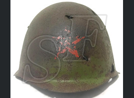 Steel helmet SSH39 / from Stalingrad