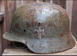 Helmet M35, Wehrmacht / from Smolensk
