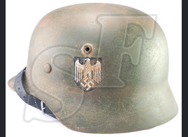 Helmet M35, Wehrmacht / Restoration