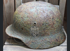 Wehrmacht helmet M35 / from Pskov