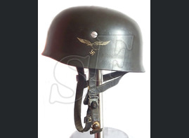 German helmet М38 paratrooper (Fallschirmjägerhelm)