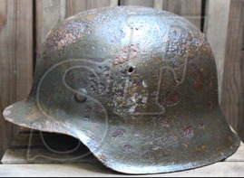 Wehrmacht helmet М42 / from Velikiye Luki