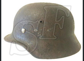 Luftwaffe helmet М35 / from Stalingrad