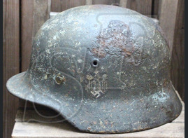 Wehrmacht helmet М40 / from Smolensk
