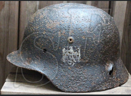 Wehrmacht helmet М35 / from Smolensk