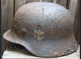 Wehrmacht helmet М40 / from Vyazma