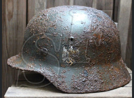 Wehrmacht helmet М35 / from Vyazma