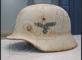 Steel helmet M35 from "Stalingrad" [Restoration]