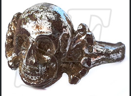 German skull ring / from Smolensk