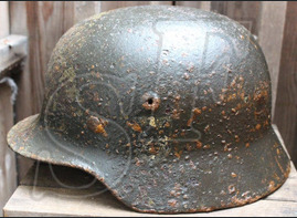 Wehrmacht helmet M40 / from Belarus