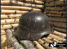 Steel helmet M40 Double repainted