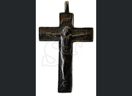 German soldier's bronze catholic cross