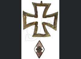 Badge Hitler Youth (Hitlerjugend) RZM M1/171