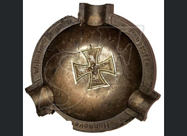 Iron cross 2st class & ashtray / from Stalingrad