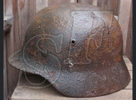 Wehrmacht helmet M35 / from Vyazma