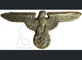Waffen-SS visor hat eagle / from Demyansk Pocket