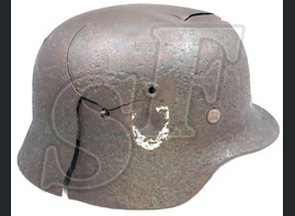 Waffen SS helmet M40 / from Kursk