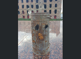 Gasmask cannister from Stalingrad