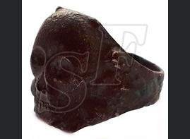 German WWII skull ring / from Stalingrad