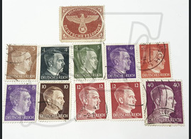 A set of stamps 3rd Reich