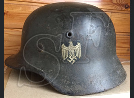 Steel helmet M40 from Stalingrad 