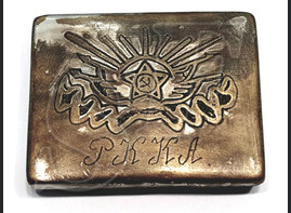 Cigarette case of the Red Army