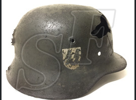 Steel helmet M40 from Demyansk