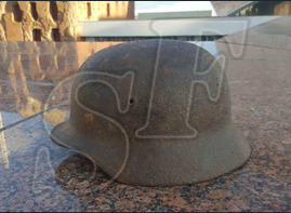 German helmet M40 from North Of Stalingrad