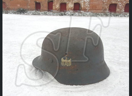 German steel helmet M40 village from Vertyachiy