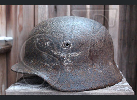 German steel helmet M35 "Luftwaffe" from Stalingrad