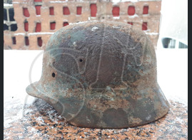 German steel helmet M35 from village Ezhovka