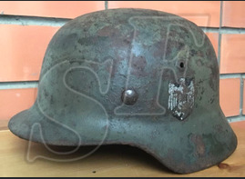 German steel helmet M40 from Kharkov
