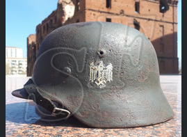 German helmet M35 from Novgorod