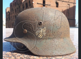 German helmet M35 from Kharkov
