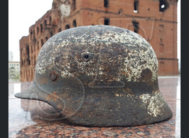 German helmet M40 from Stalingrad