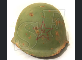 Soviet helmet SSh39 from Demyansk