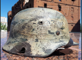 Steel helmet M35 from Sinyavsky Heights