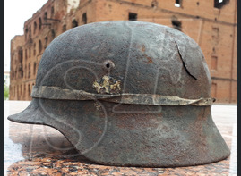 Steel helmet М35 from village Zapadnovka