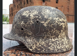 German steel helmet М40 from village Zapadnovka