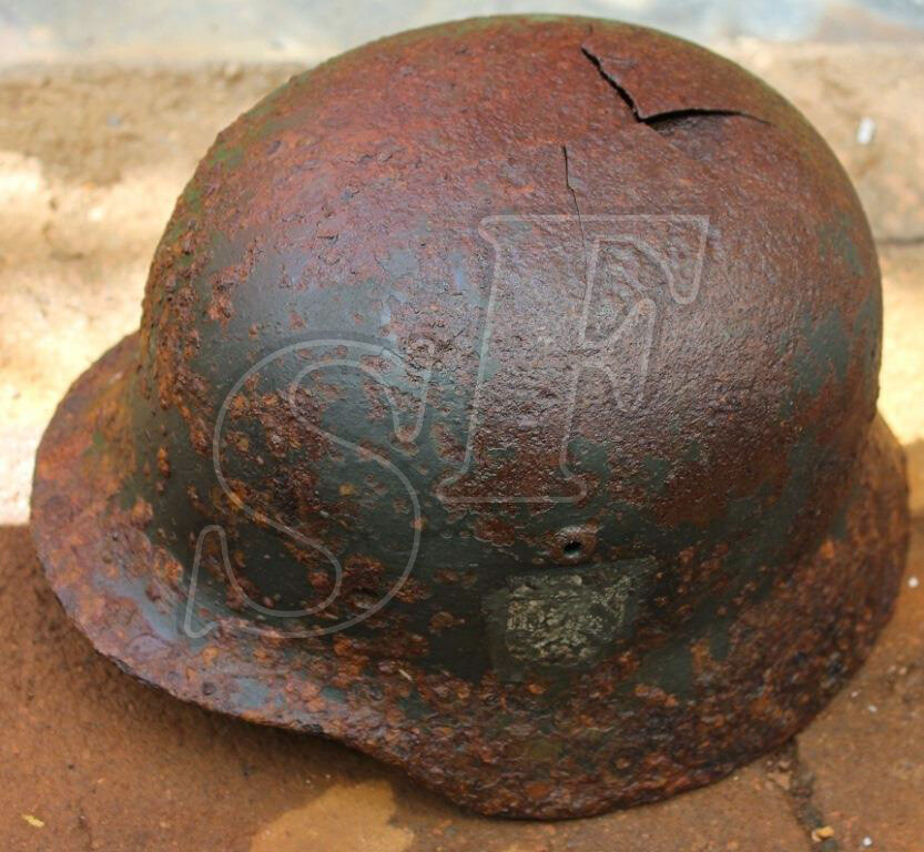 German helmet M35 from Stalingrad
