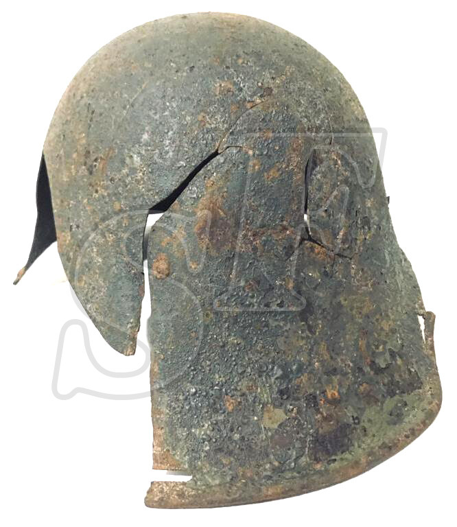 Romanian helmet / from Stalingrad
