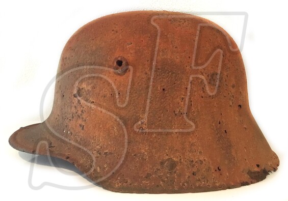 German helmet M18 from Königsberg