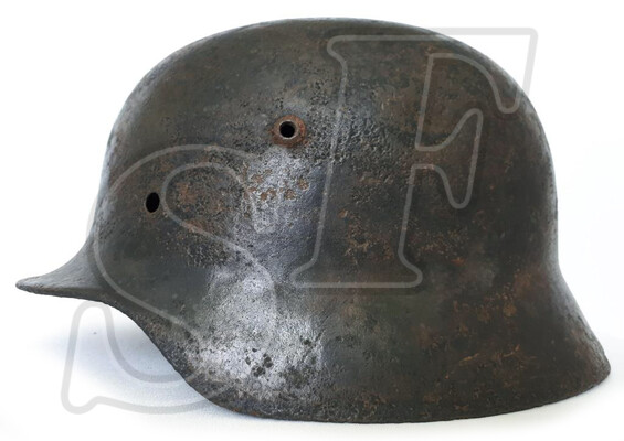 German helmet М35 from village Orlovka
